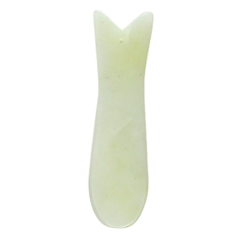 Körpermassager Eigenschaften Massager Xiuyan Jade Fisch Gua Sha Gesichtspflege-Tool Anti-Aging Guasha Gesichts-Tool