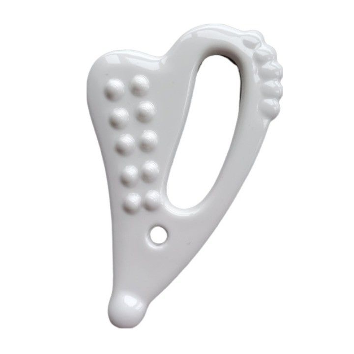 Hautpflege Gua Sha Gesichtsmassager Guasha Lymphdrainage-Werkzeug für Gesicht und Körpermassage Keramik Guasha Board