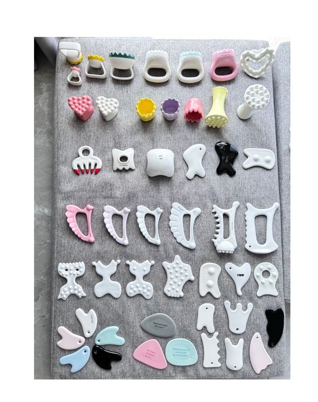Keramisches Gua Sha-Board für Körpermuskeln und Faltenentfernung in Korea Japan-Stil