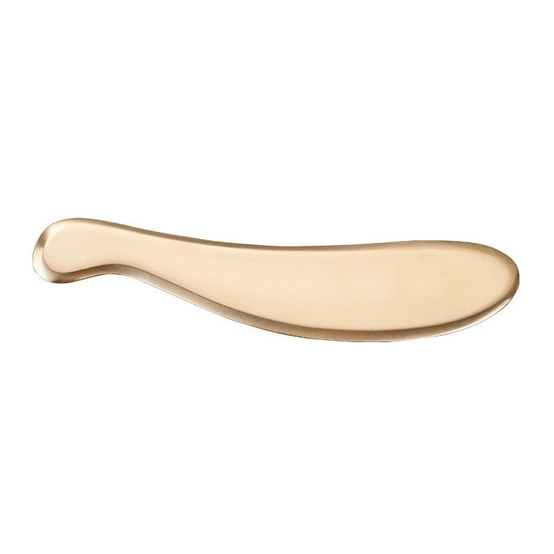 Natürliche Messing Metall Gua Sha Schablone Guasha Gesichts-Spa Massager Meridian Massage Hautpflege Schönheitsmittel für Körpermuskeln