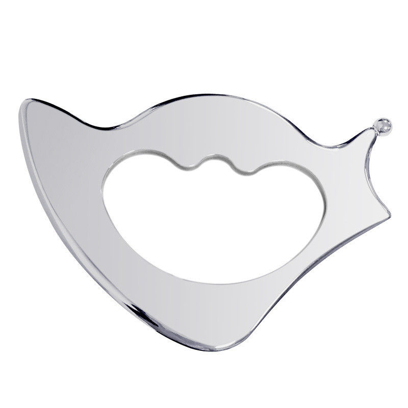 Edelstahl Gua Sha IAS TM Werkzeug Silber Massagetool für tiefes Gewebe Schaben und Freisetzen