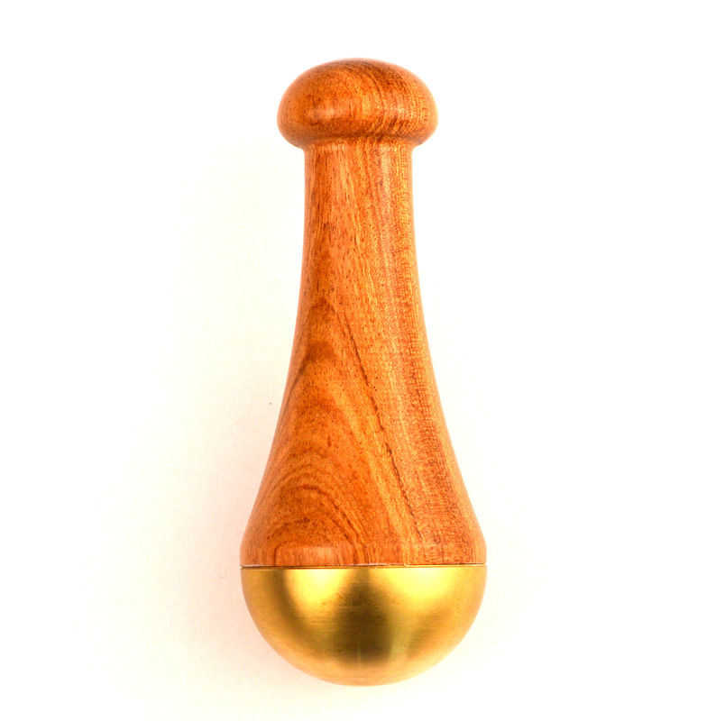 Körpermassage Handheld Kansa Wands Messing Gua Sha Massage Stick mit individuellem Logo erhältlich