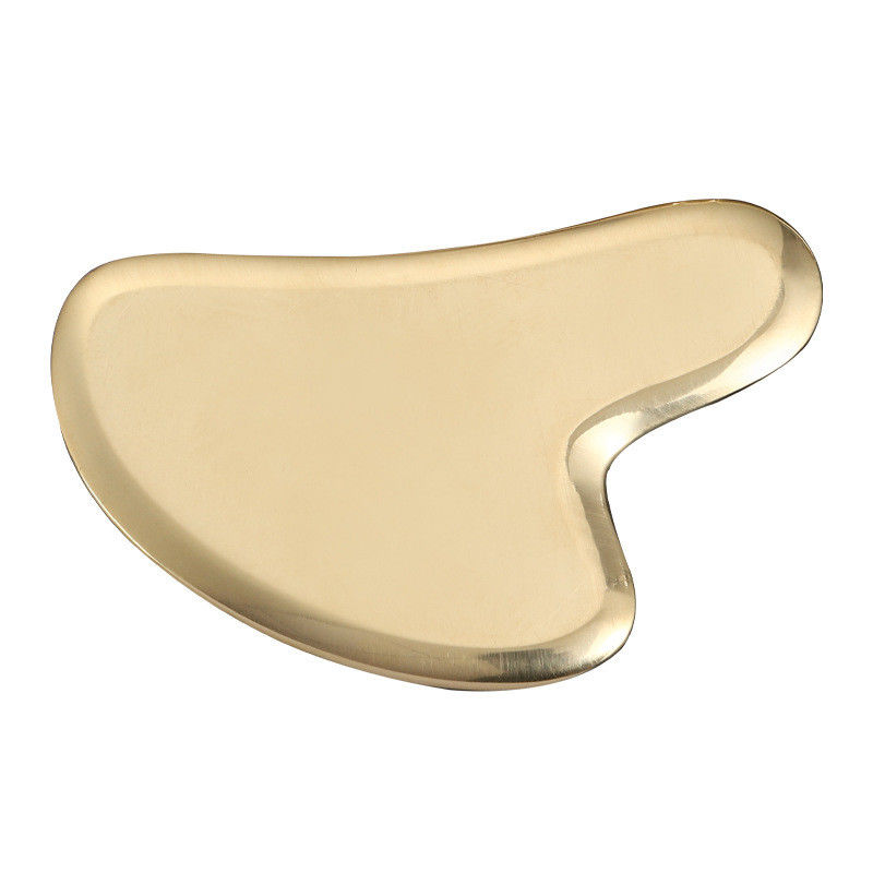 Körpermuskeln Messing-Scraping-Werkzeuge für Gesichtsmassage Entgiftung Gesundheitsfürsorge Kupfer GuaSha Board Erleichterung von Müdigkeit Cellulite Massager