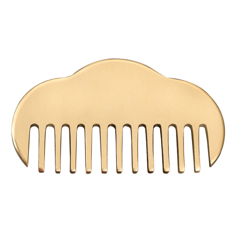 Facial Guassha Scraping Tool 100% Messing Gua Sha Kamm zur Verbesserung der Blutzirkulation und Massage
