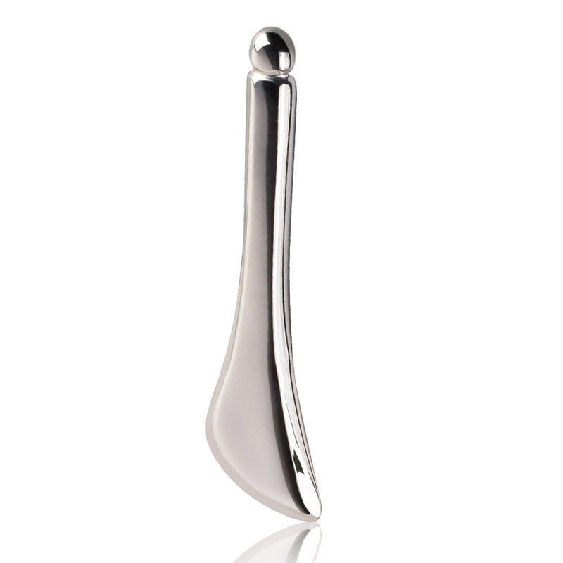 Edelstahl Gua Sha Massage Wand 304 Guasha Stick Metall Löffelform für Gesichts- und Körpermuskeln Massage