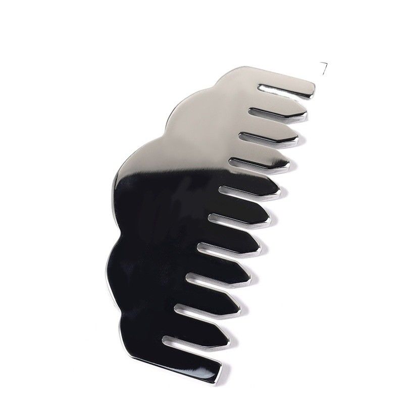 Kopfmassage Ausrüstung Massagegerät, Maschinengestaltung, Gesichtsmasse, Masse mit Rollen, Masse mit Metall-Guasha-Kamm, 304 Edelstahl-Guasha-Kamm
