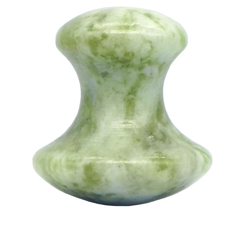 Personalisiertes Logo verfügbard Pilzform Schönheitswalze für Gesicht Massager Augen Hals Pflege Handheld Gesichts entspannende Werkzeuge