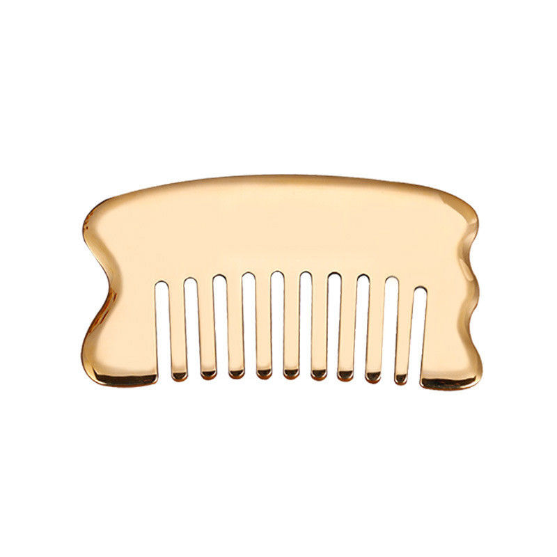 Gold Körpermuskeln Gua Sha Brett Werkzeug für Kopfhaut Massage Kamm Guasha Stein Kopf Massager Haar Gesundheitspflege Salon Schönheitsmittel