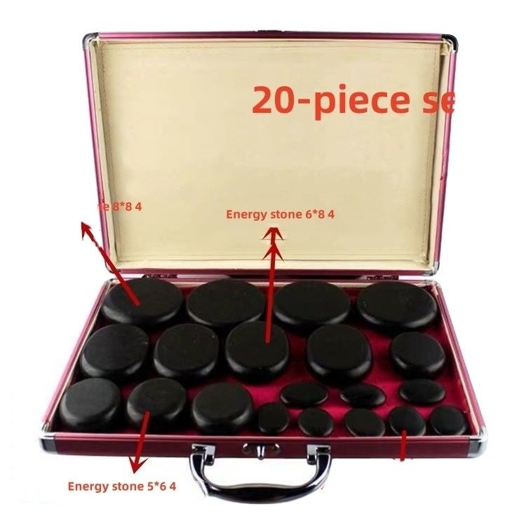 Hot Stones Massage Ausrüstung Portable Heated Rocks und Warmer Set für elektrische Spa ätherisches Öl Stein