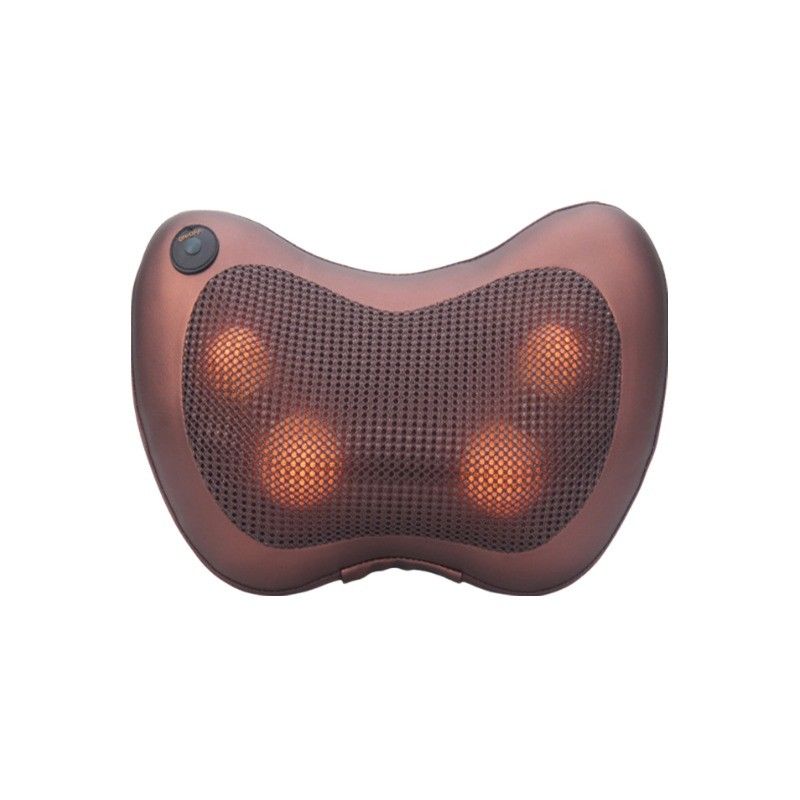 Beige-Infrarot-Wärmekompresse Elektro-Halsmassage-Kissen für den Körpermassage Spa