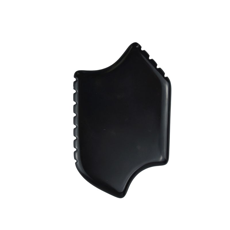 Massagetool 2024 Natürlicher schwarzer Bian Stein Gua Sha Schraubbrett Guasha Gesichts-Körper-Gesundheitspflege und Körper-Massager Produkt