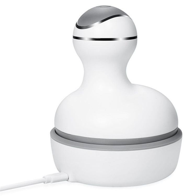 Personalisiertes Logo verfügbard Mini Handheld Vibrating Body Massager Gerät für Kopfmassage Bereich in weißem Aussehen
