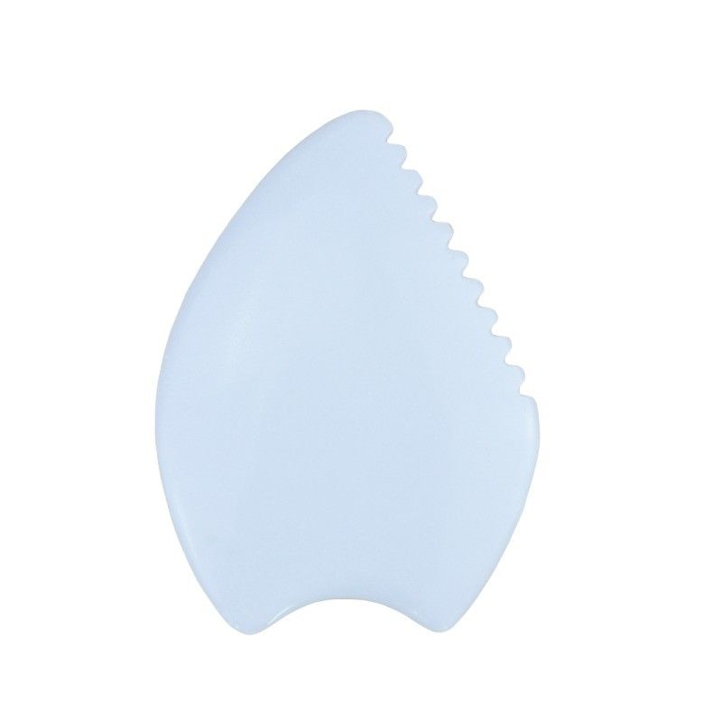 Weiße Jade Gua Sha Schraubmassage-Brett für das benutzerdefinierte Logo verfügbard Gesichts-Spa-Massager Das ultimative Gesundheitsmittel