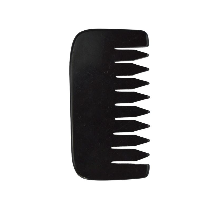 Logo angepasstes Logo verfügbard Schwarzer Bianstone Kopf Jade Gua Sha Stein Kamm für Hautmassager