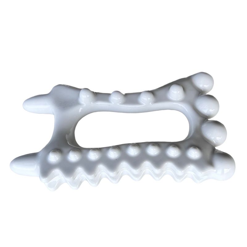 Personalisiertes Logo erhältlich Handheld Keramik Gua Sha Massage Tool für Selbst Hautpflege Gesundheitsprodukte