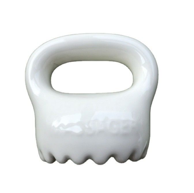 Entspannung Körper und Gesicht Kopfhaut persönliche Gesundheitsfürsorge Mikrokristalline Keramik Gua Sha Scraping Tool mit individuellem Logo