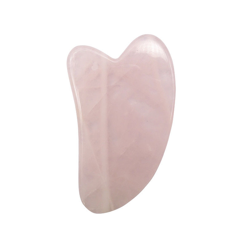 OEM/ODM akzeptabel Rose Quarz Gua Sha Naturjade Guasha Gesichtsmittel für Körper Gesicht Hals und Augen Hautpflege SPA Massage