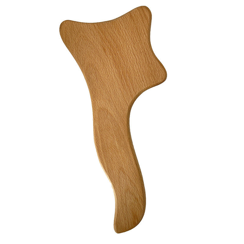 Beech Holz Muskelrolle für Körper Kosmetik Schmerzlinderung und Lymphdrainage Massage Therapie Massager