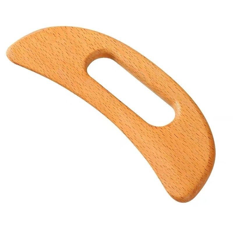 Holz-Lymphdrainage-Werkzeug Körperkosmetik Massager zur Aktivierung von Qi und Baggerung von Kollateralen in der Holztherapie