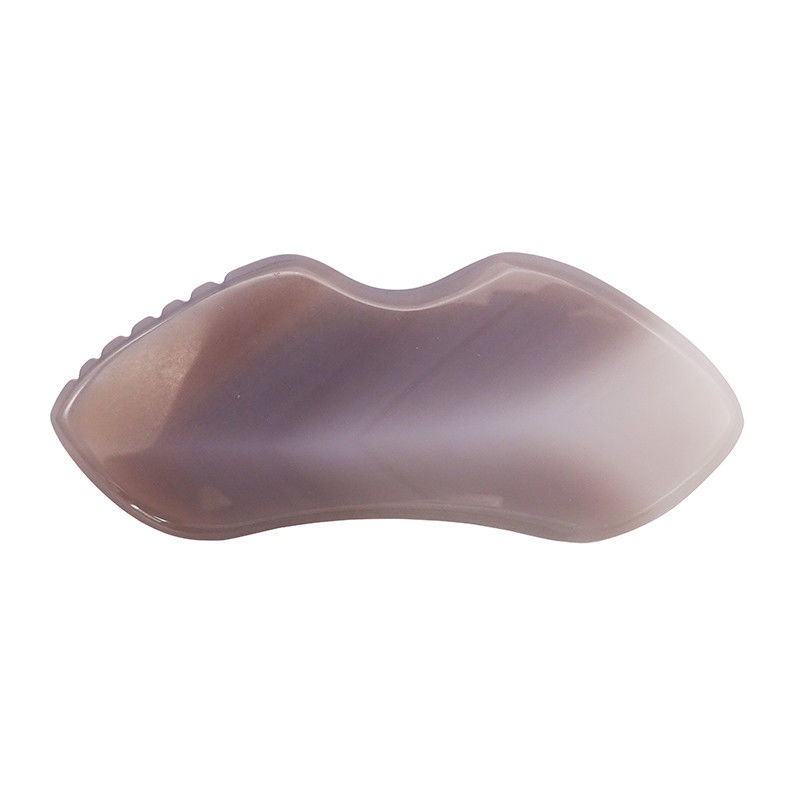 Natürliche Agate Gua Sha Board für Körpermassage und Gesichtsbehandlung in SPA Akupunkturtherapie