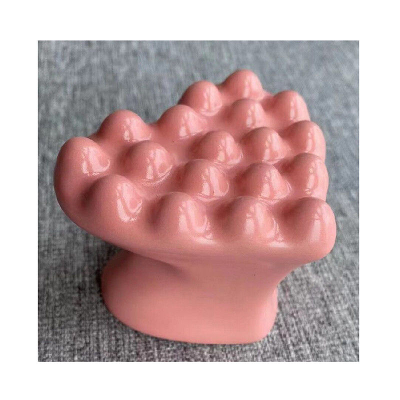 Customized Logo Pink 3d Herz geformt Universal Keramik Gua Sha Schaben Massagetool für Augen Gesicht Hals Haut Körpermassager