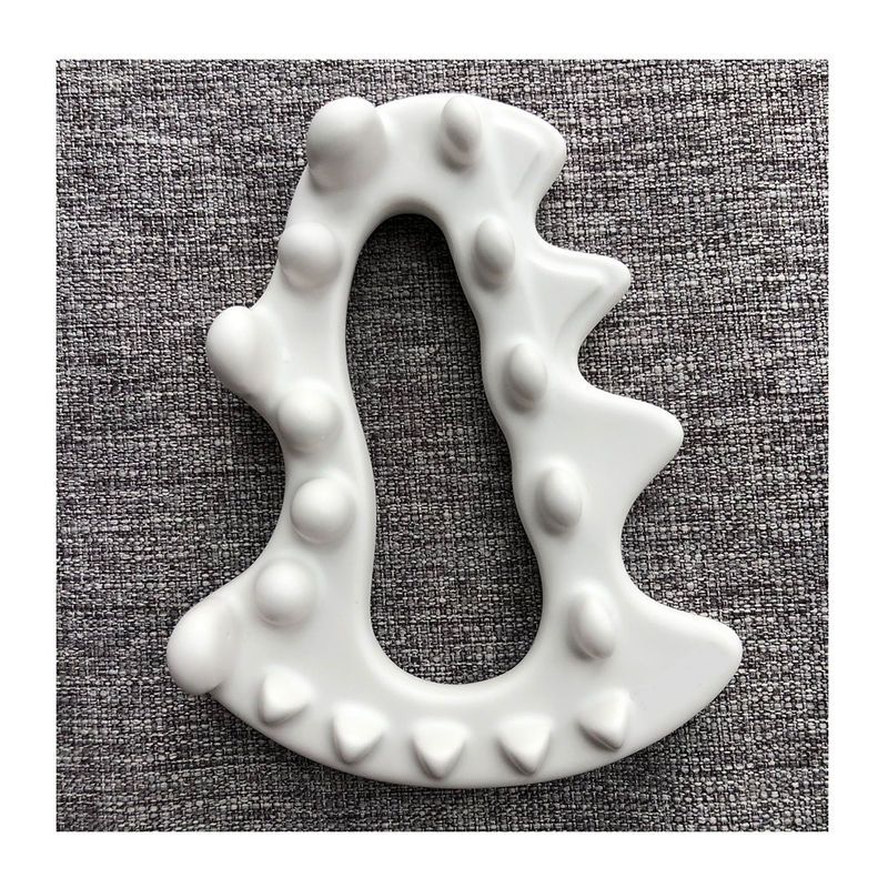 Gesichtsmassierer Gua Sha für Gesichtsfunktion Keramik-Guasha-Massagetool