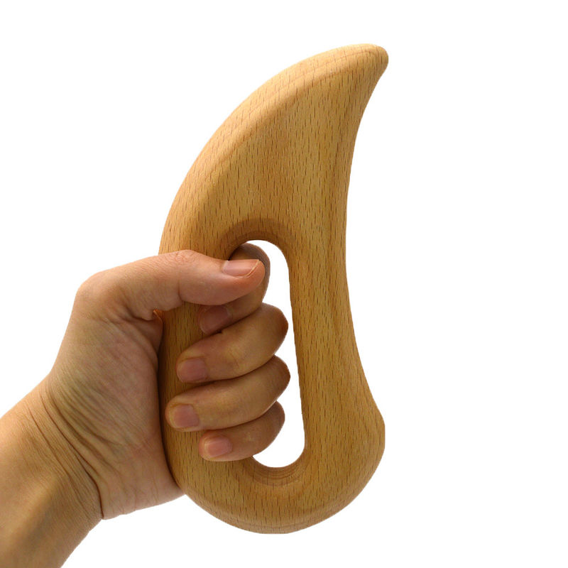 Holz Gua Sha Massagetool für Hals Schultern und Beine 2024 Körpermassage Therapie Massager