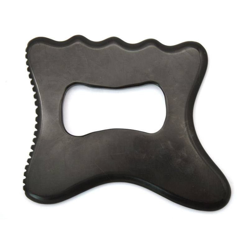 Professionelle Schwarze Bian Stein Körper Gua Sha Massagetool für die persönliche Gesundheitsversorgung und Akupunktur