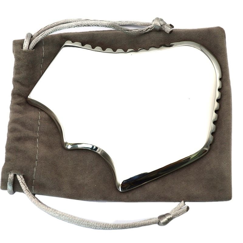 Massager Edelstahl Gua Sha Massagegeräte für Gesicht und Körper 304L medizinische Qualität