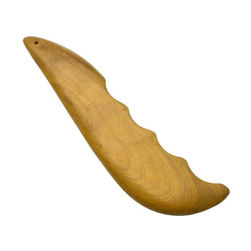 Parfümhaltige Holzmassager Serie Gua Sha Board für Naturholz Guasha Schraber Board glatte Kante für das Gesicht