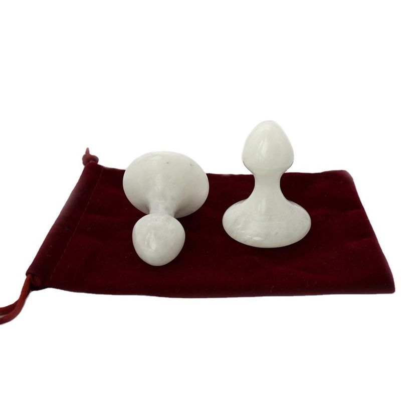 Logo maßgeschneiderte Weiße Jade Gua Sha Massagetool für Gesicht und Nacken Schmerzlinderung Massagestein