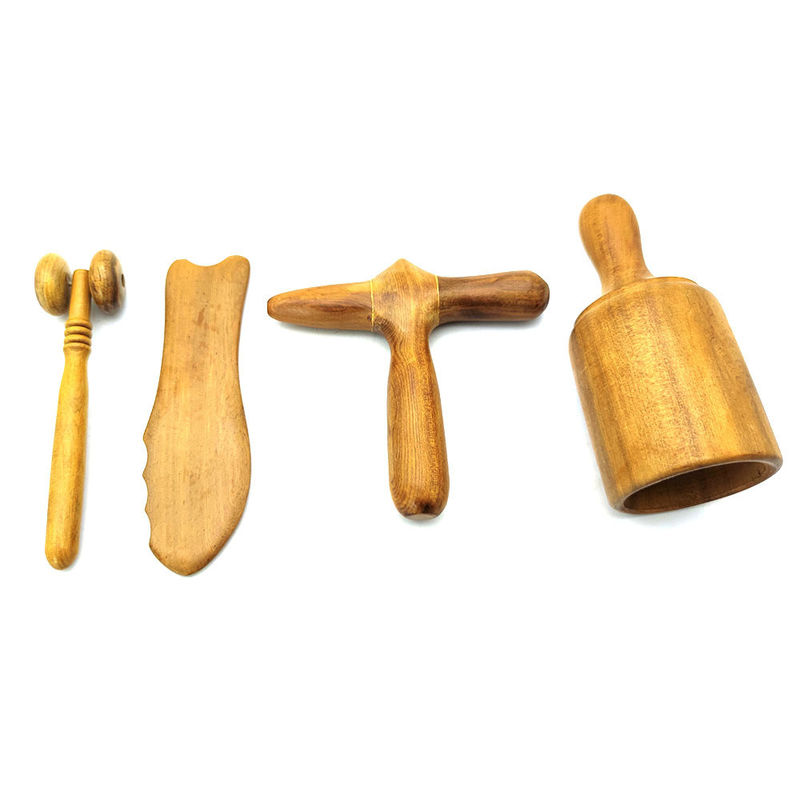 Massage Hammer Holz Gua Sha Schaben Massage Guasha Werkzeuge Traditionelle Cupping für Körper und Holz Massage-Rolle