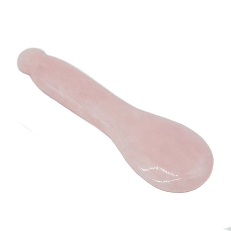 2024 Produkte Trend Rose Quarz Stick Stone Gua Sha Pen für Augen und Gesicht Natürliche Jade Gesundheitspflege