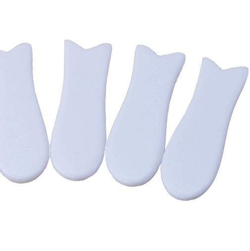 Natürliche Keramik Gua Sha Schaben Gesichtswerkzeuge für Massager Guasha Körper Weiß Handheld